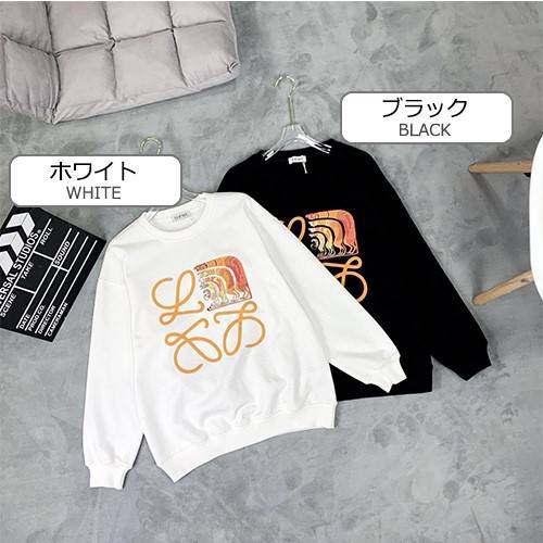 【LOEWE】メンズ レディース 長袖　スウェットTシャツ 