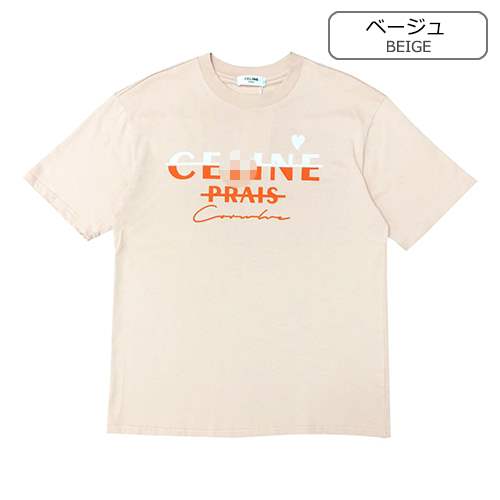 セリーヌコピーメンズ レディース 半袖Tシャツ