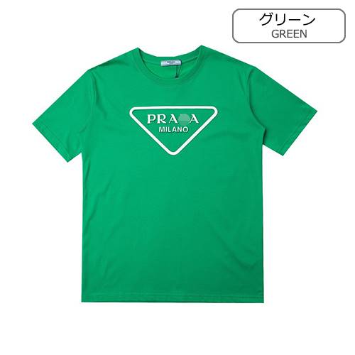 プラダコピー メンズ レディース 半袖Tシャツ