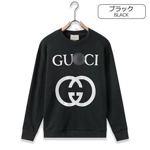 【グッチ】メンズ レディース 長袖　スウェットTシャツ  