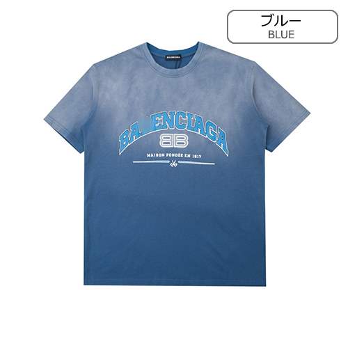 バレンシアガコピー メンズ レディース 半袖Tシャツ