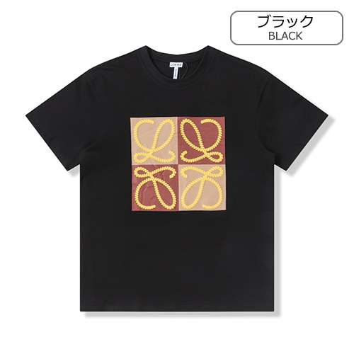 ロエベ 偽物メンズ レディース 半袖Tシャツ