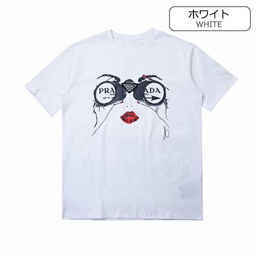 【プラダ】メンズ レディース 半袖Tシャツ 