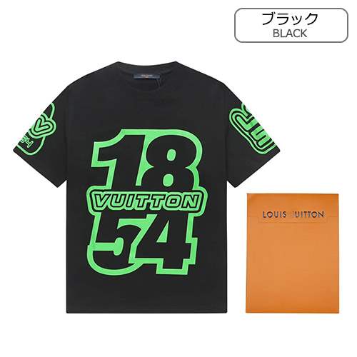 ルイヴィトン偽物メンズ レディース 半袖Tシャツ