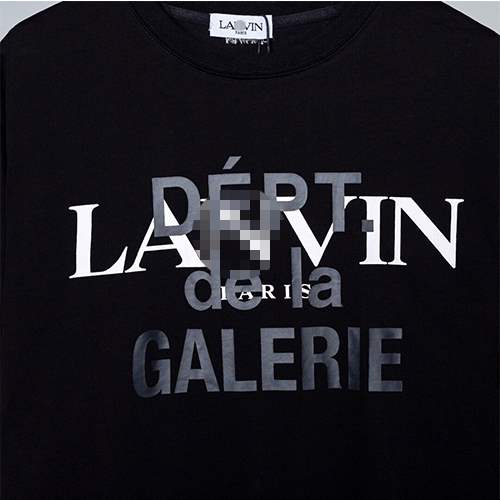 ランバンスーパーコピー × GALLERY DEPT メンズ レディース 半袖Tシャツ