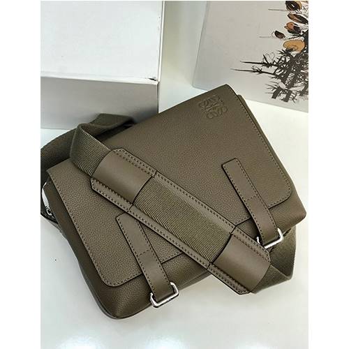 【LOEWE】military messenger ショルダー バック  