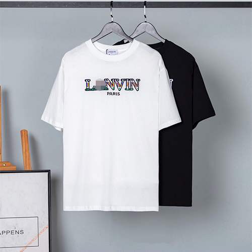 ランバンスーパーコピー メンズ レディース 半袖Tシャツ