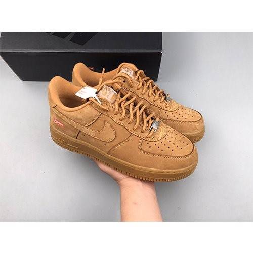 【ナイキ】×【シュプリーム 】AF1 Low Flax メンズ レディース  スニーカー  