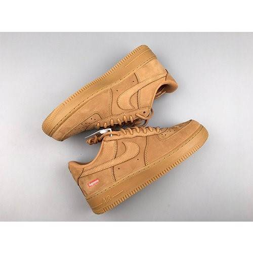 【ナイキ】×【シュプリーム 】AF1 Low Flax メンズ レディース  スニーカー  