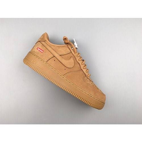 【ナイキ】×【シュプリーム 】AF1 Low Flax メンズ レディース  スニーカー  