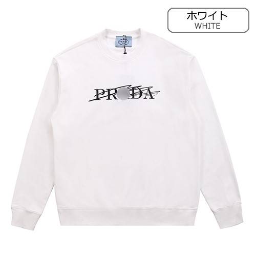 【プラダ】メンズ レディース 長袖　スウェットTシャツ 