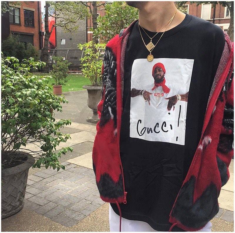 【シュプリ*ム S*PREME】16FW Gucci Mane Tee 高品質メンズ レディース 半袖Tシャツ 