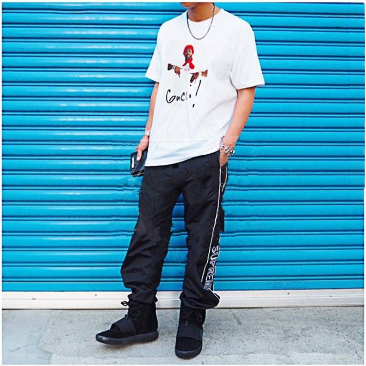 【シュプリ*ム S*PREME】16FW Gucci Mane Tee 高品質メンズ レディース 半袖Tシャツ 