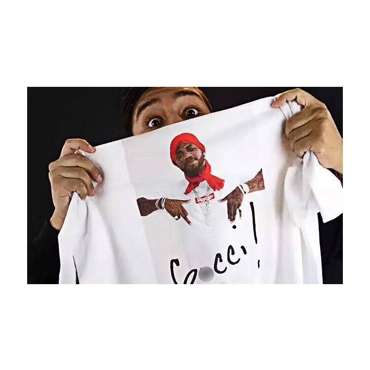 【シュプリ*ム S*PREME】16FW Gucci Mane Tee 高品質メンズ レディース 半袖Tシャツ 