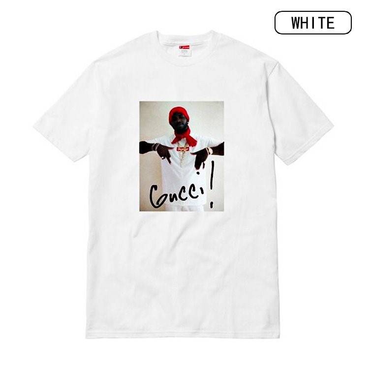 【シュプリ*ム S*PREME】16FW Gucci Mane Tee 高品質メンズ レディース 半袖Tシャツ 