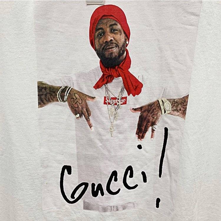 【シュプリ*ム S*PREME】16FW Gucci Mane Tee 高品質メンズ レディース 半袖Tシャツ 