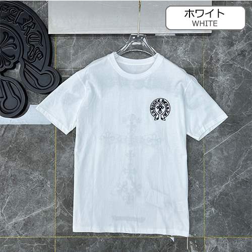 クロムハーツ偽物メンズ レディース 半袖Tシャツ