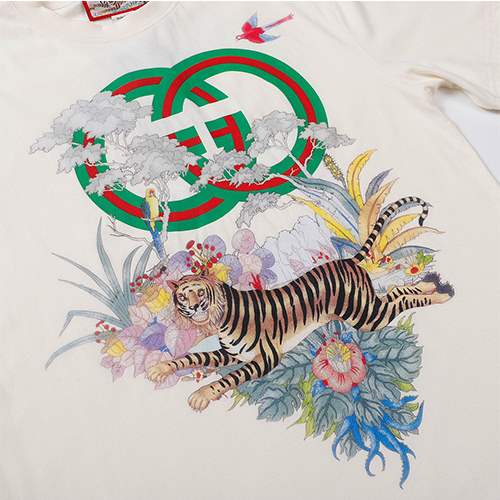 グッチスーパーコピーメンズ レディース 半袖Tシャツ