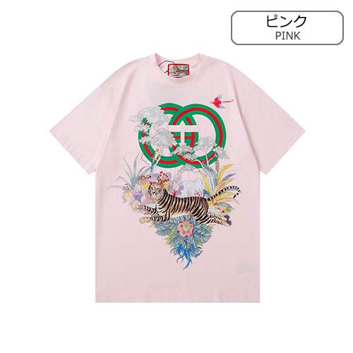 グッチスーパーコピーメンズ レディース 半袖Tシャツ