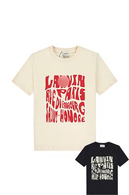 【ランバン】メンズ レディース 半袖Tシャツ 