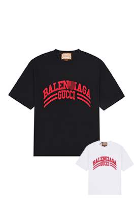 グッチスーパーコピー×【バレンシアガ】メンズ レディース 半袖Tシャツ