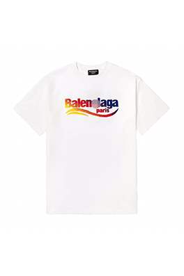 バレンシアガ 偽物  メンズ レディース 半袖Tシャツ