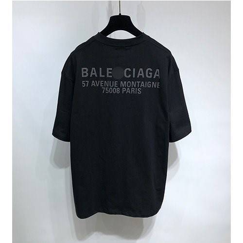 【バレンシアガ】メンズ レディース 高品質 半袖Tシャツ   