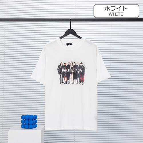 バレンシアガ コピー メンズ レディース 半袖Tシャツ