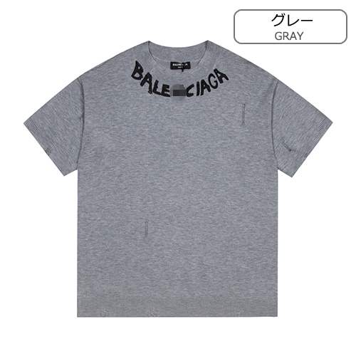 【バレンシアガ】メンズ レディース 半袖Tシャツ 