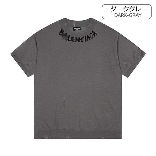 【バレンシアガ】メンズ レディース 半袖Tシャツ 