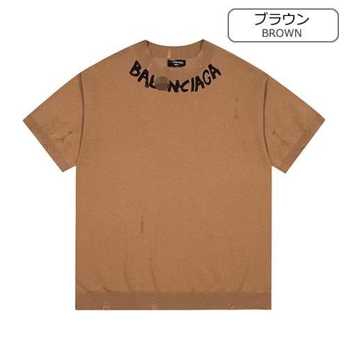 【バレンシアガ】メンズ レディース 半袖Tシャツ 