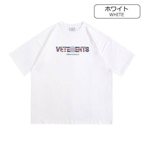 【ヴェトモン】メンズ レディース 半袖Tシャツ  