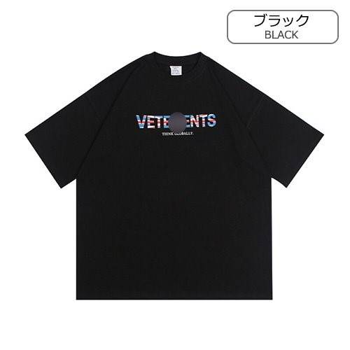 【ヴェトモン】メンズ レディース 半袖Tシャツ  