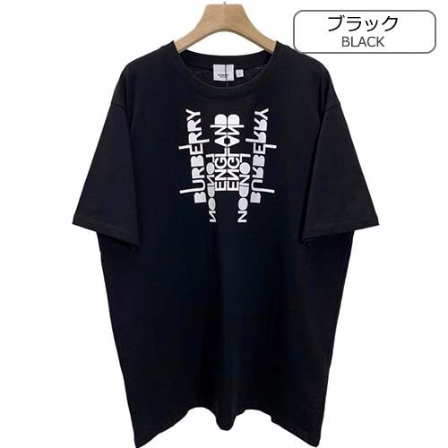 【バーバリー】メンズ レディース 半袖Tシャツ 