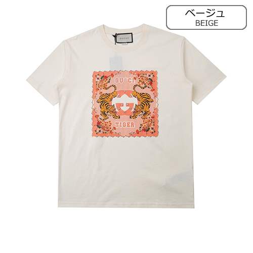 【グッチ】メンズ レディース 半袖Tシャツ 