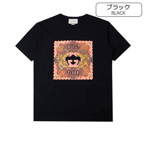 【グッチ】メンズ レディース 半袖Tシャツ 