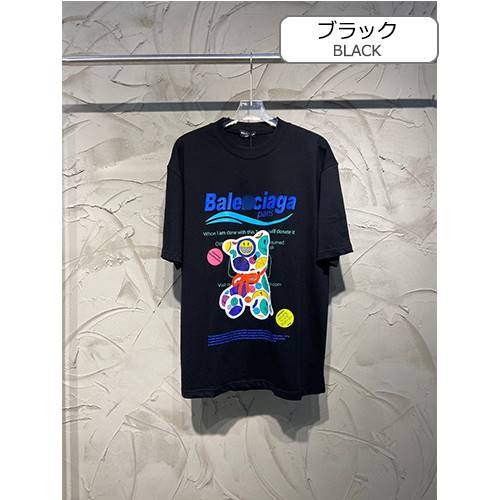 【バレンシアガ】メンズ レディース 半袖Tシャツ 