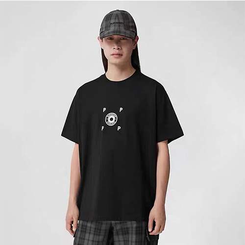 バーバリースーパーコピー × TOP TRADING メンズ レディース 半袖Tシャツ