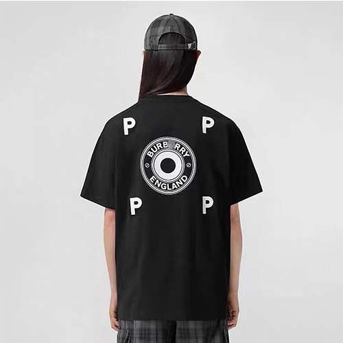 バーバリースーパーコピー × TOP TRADING メンズ レディース 半袖Tシャツ