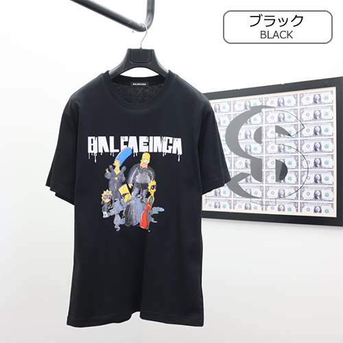 【バレンシアガ】メンズ レディース 半袖Tシャツ