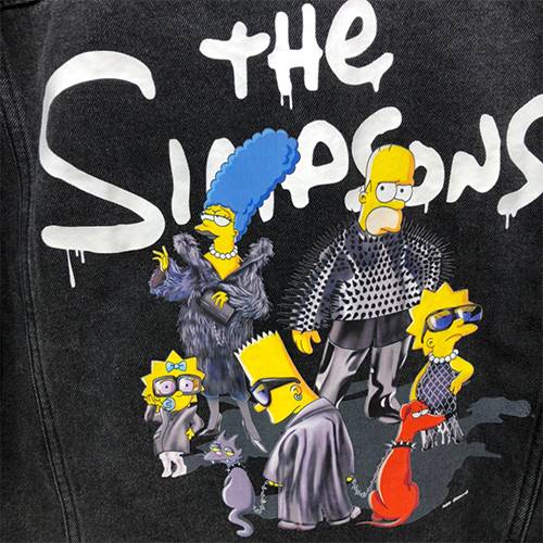 【バレンシアガ】×【SIMPSON】Gジャン　デニムジャケット 