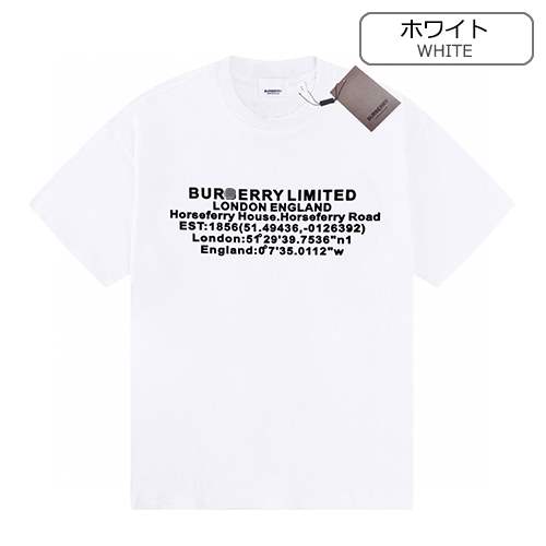 バーバリー スーパーコピーメンズ レディース 半袖Tシャツ