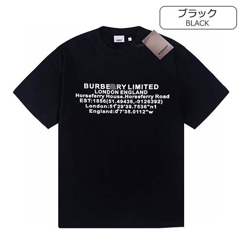 バーバリー スーパーコピーメンズ レディース 半袖Tシャツ