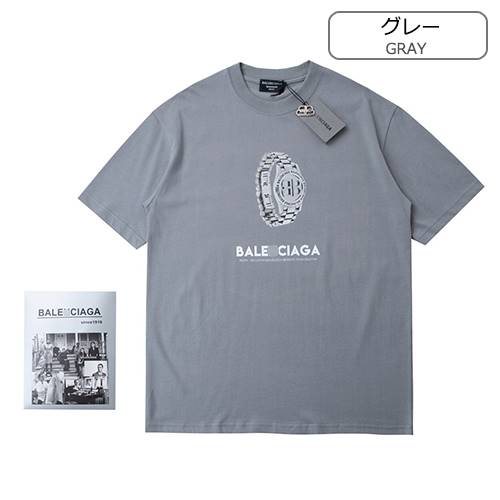 バレンシアガ コピー  メンズ レディース 半袖Tシャツ