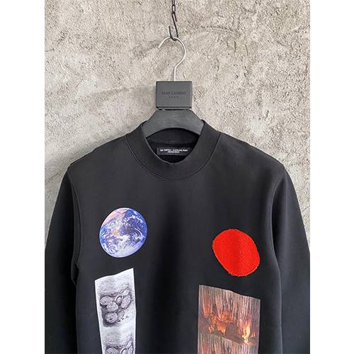 【RAF SIMONS】メンズ レディース 長袖　スウェットTシャツー 