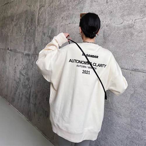 JIL SANDERスーパーコピー  メンズ レディース 長袖　スウェットTシャツー