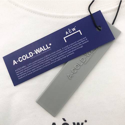 【A-COLD-WALL】メンズ レディース 半袖Tシャツ 