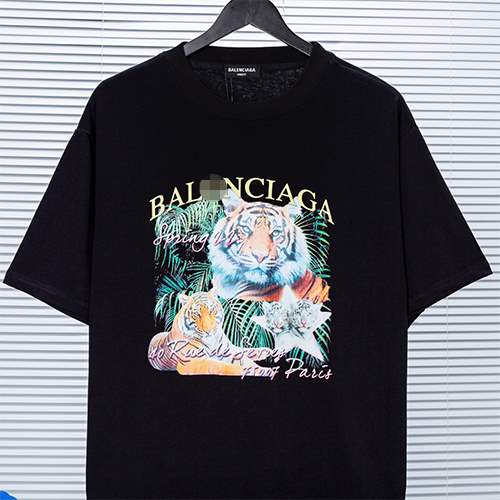 【バレンシアガ】メンズ レディース 半袖Tシャツ 