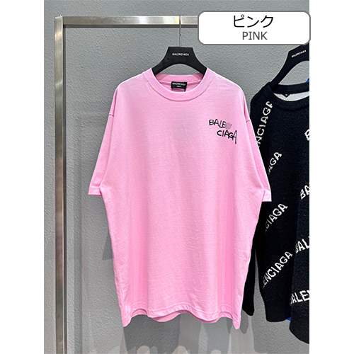 バレンシアガコピー メンズ レディース 半袖Tシャツ