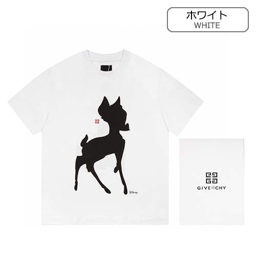 【ジバンシイ】×【DISNEY】メンズ レディース 半袖Tシャツ 